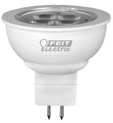 Feit Electric BPLVBAB/830CA LED Bulb, Track/Recessed, MR16 Lamp, 20 W Equivalent, GU5.3 Lamp Base, Clear